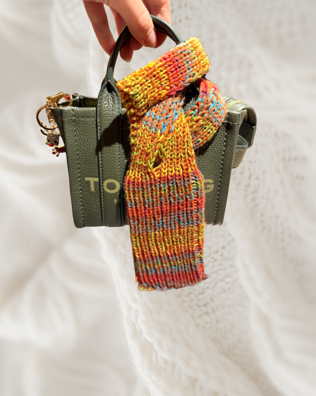 Strickanleitung Handytasche Tim Deutsch & Englisch – Bild 2