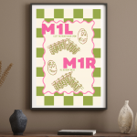 Coffee Shop Poster M1L & M1R (virtual product, download only)